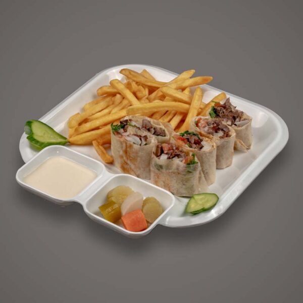 Arabic Meat Shawarma Meal