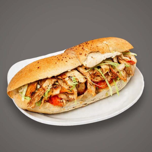 Chicken Shawarma Samoon Bread