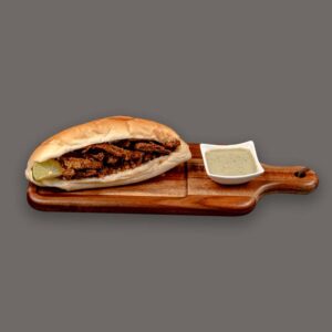 Meat Agashi Sandwich